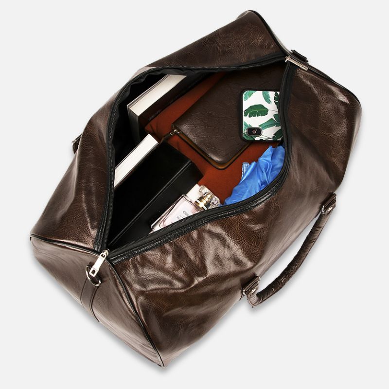 SAC DE VOYAGE CUIR - VINTAGE