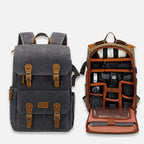 SAC A DOS VINTAGE - APPAREIL PHOTO
