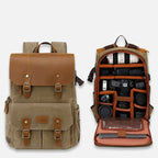 SAC A DOS VINTAGE - APPAREIL PHOTO