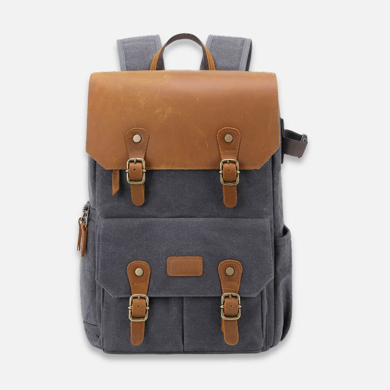 SAC A DOS VINTAGE - APPAREIL PHOTO